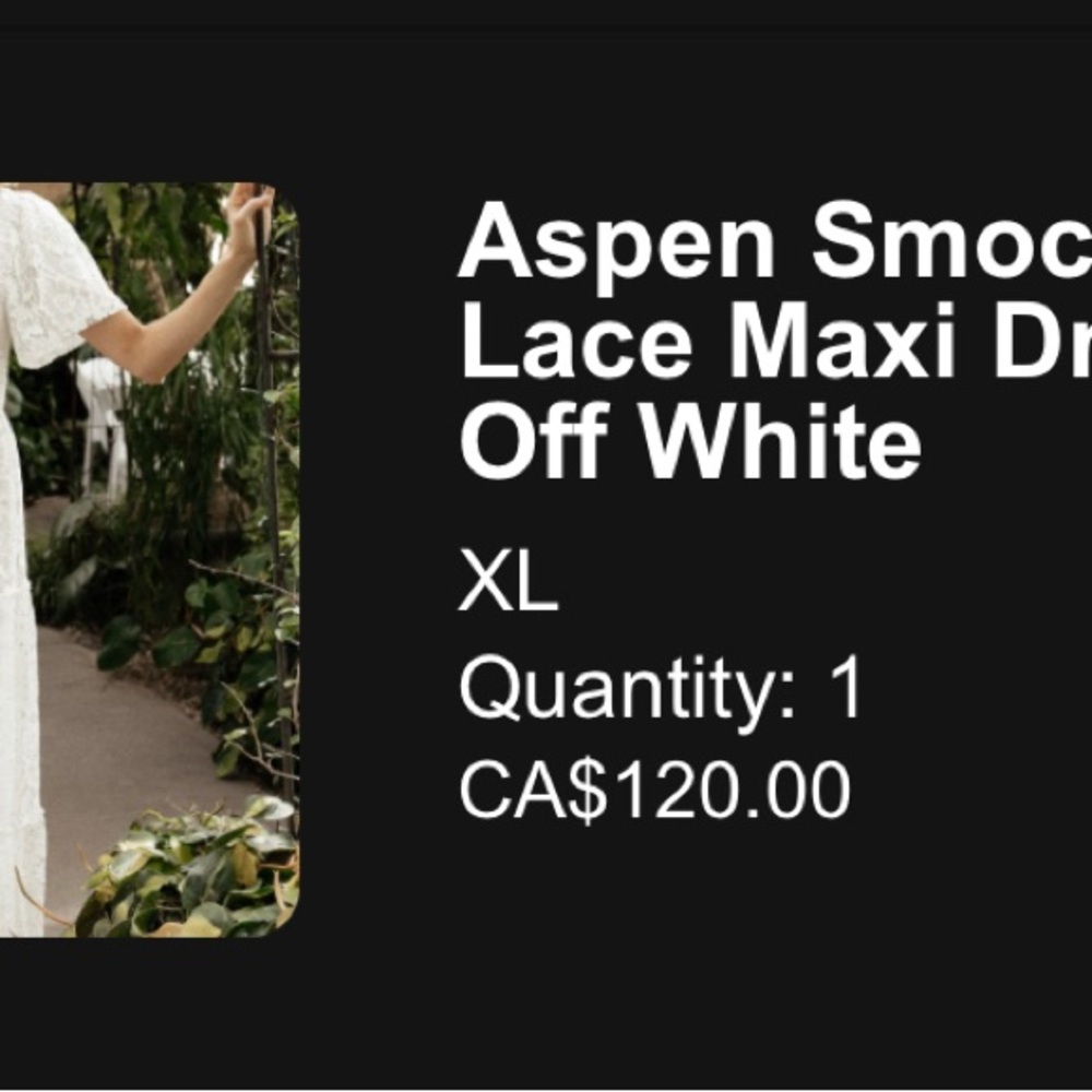 Baltic Born Aspen Lace Maxi Dress - Off White
